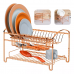 Escorredor Louças talheres pratos Rosé Gold Future 1522RG