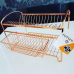 Escorredor Louças talheres pratos Rosé Gold Future 1522RG