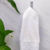 Kit lavabo banheiro acessorios 4 peças porta toalha duplo 45 cm, porta toalha rosto 30 cm, porta papel higienico, cabide