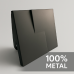 Acabamento Válvula Descarga metal Preto Fosco